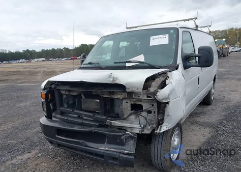 2012 Ford E-150 Commercial z USA, uszkodzony, nr VIN 1FTNE1EW3CDB13335